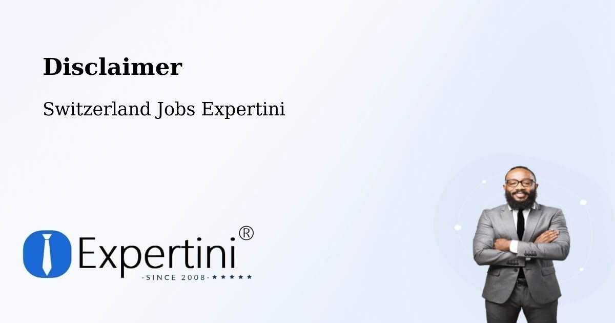 Disclaimer – Muhen - Switzerland Jobs Expertini