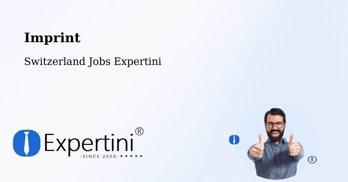 Imprint – Muhen - Switzerland Jobs Expertini