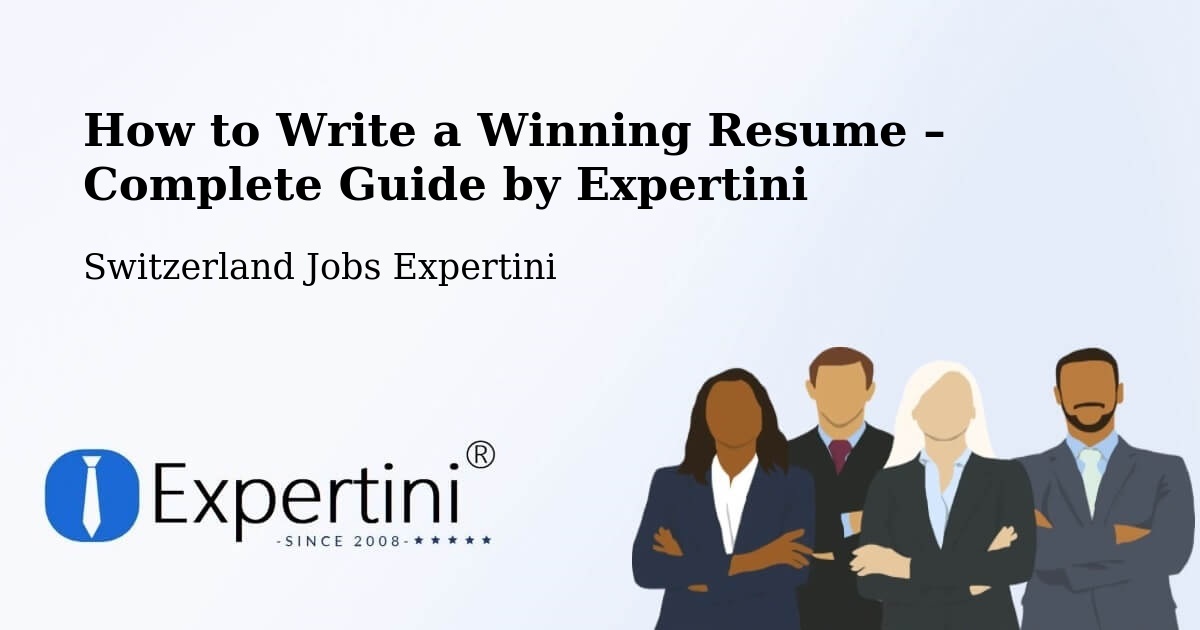 Resume Writing Guide for Job Seekers – Muhen - Muhen, Switzerland Jobs Expertini